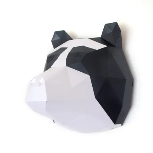 [ZU066-NM] Oso de Anteojos DIY Negro Metalizado