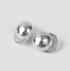 [AR-EC-1] ECLIPSE ARETES  plata
