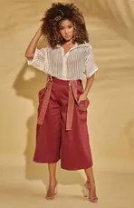 [FPS01] Falda pantalón Siempre viva