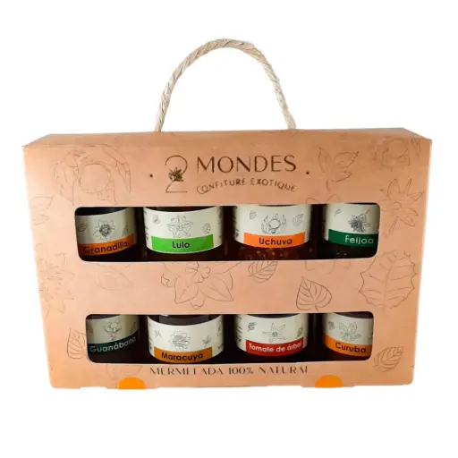 [CAJA8X30] Caja de 8 mermeladas x30g