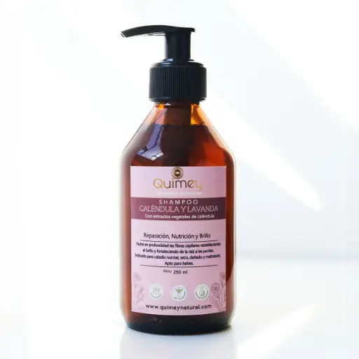 [QUIM06] SHAMPOO ORGÁNICO LAVANDA Y CALÉNDULA QUIMEY